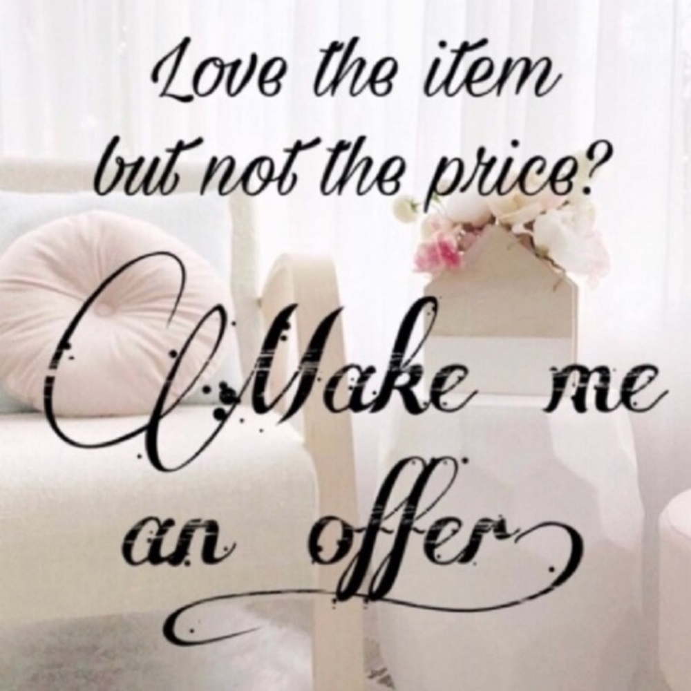 All Reasonable Offers Welcome 💕